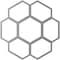 Ekena Millwork Florin Architectural Grade PVC Pierced Ceiling Medallion, Antiqued Pewter, 32"OD x 13 5/8"ID x 1"P CMPP32FOAPW - alternate 2